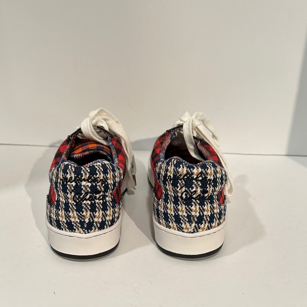 Irregular Choice Plaid Tennis Shoes - Picture 4 of 6